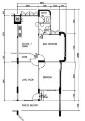 Blk 114 Hougang Avenue 1 (Hougang), HDB 3 Rooms #584005191